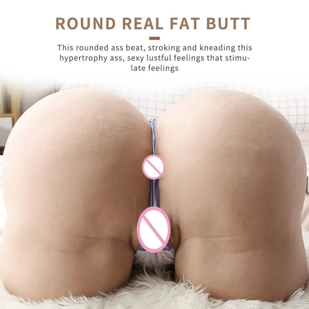 15KG Realistic Silicone Big Ass Butt Sex Toys For Men Penis Gay 18 Adults Suppliers Sexy Women Pussy Vagina Anal Masturbator - Passion Pulse Adult