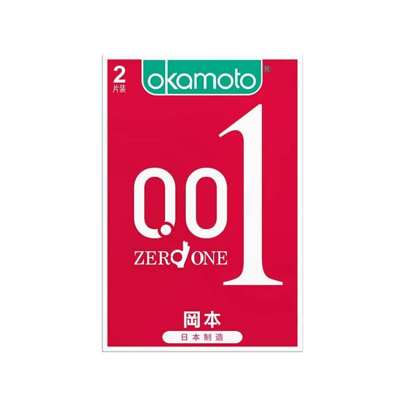 Okamoto Zero Zero One 0.01mm Ultra-Thin Condoms - Passion Pulse Adult