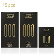 Durex Invisible Ultra-Thin Non-Latex Condoms - Passion Pulse Adult