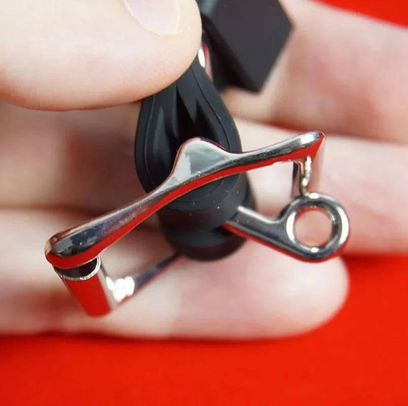 Medical Silicone Ball Gag with Breathing Holes | BDSM Mouth Gag Bondage Restraints for Couples | Slave Roleplay Adult Games - Passion Pulse Adult