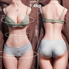 Half-Body Sex Dolls: 3D Silicone Women's Artificial Vaginas, Male Masturbator Pocket Pussy, Anal Ass, Sexy Nipples - Passion Pulse Adult