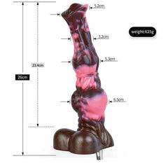 VAZEEK Silicone Dildo Attachments - 11 Styles for Sex Machines - Passion Pulse Adult