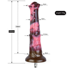 VAZEEK Silicone Dildo Attachments - 11 Styles for Sex Machines - Passion Pulse Adult