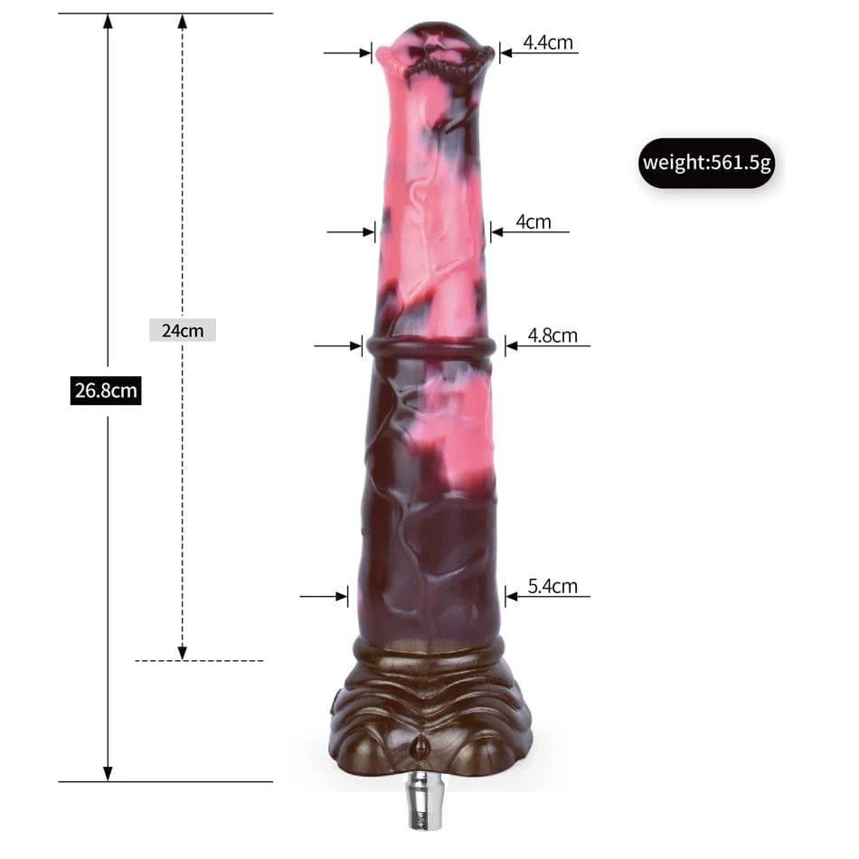 VAZEEK Silicone Dildo Attachments - 11 Styles for Sex Machines - Passion Pulse Adult