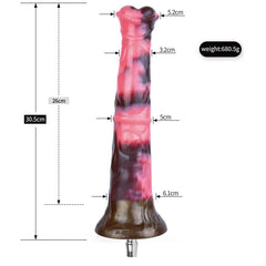 VAZEEK Silicone Dildo Attachments - 11 Styles for Sex Machines - Passion Pulse Adult