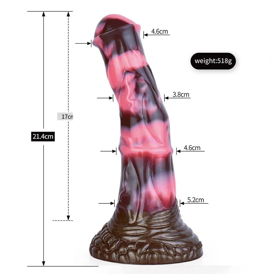 VAZEEK Silicone Dildo Attachments - 11 Styles for Sex Machines - Passion Pulse Adult