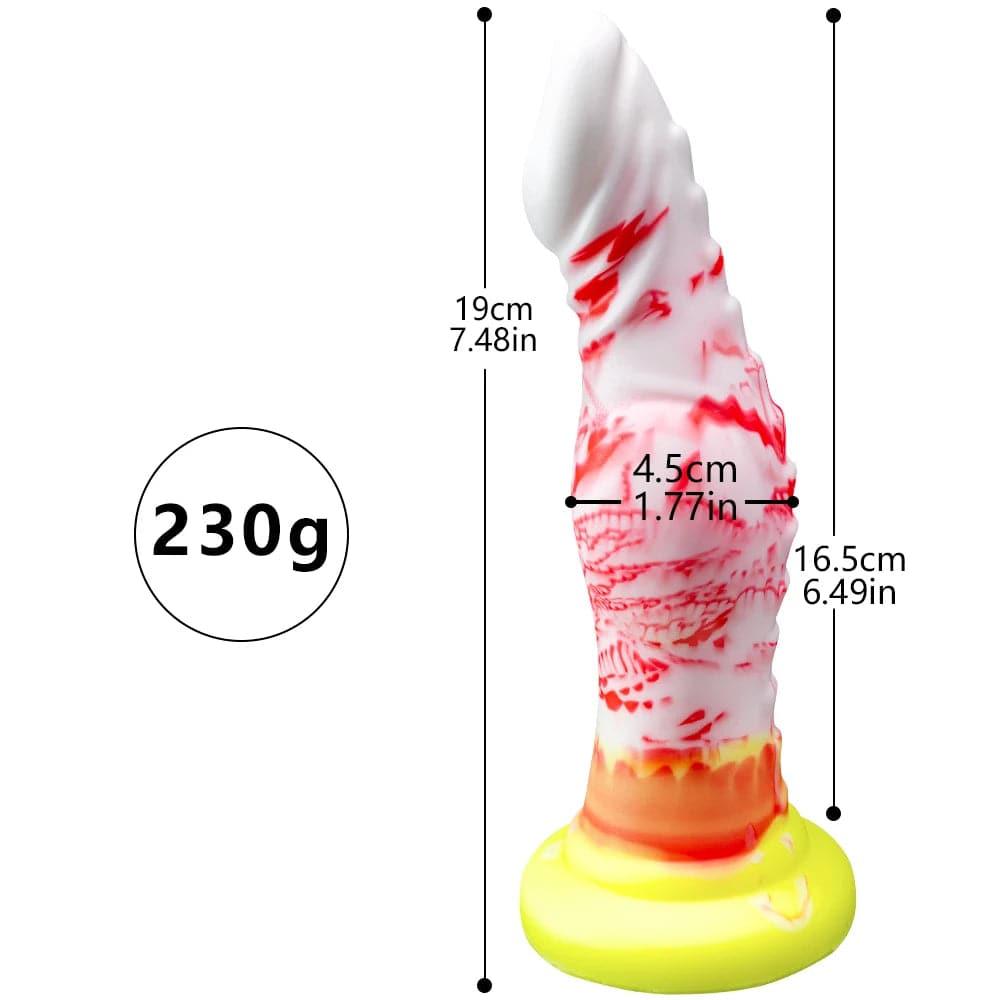 Soft Dildo Animal Monster Dildo G-Spot Orgasm Lesbian Sex Toy With Strong Suction Cup Female Masturbator For Men Sex shop - Passion Pulse Adult