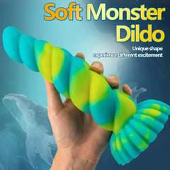 Soft Dildo Animal Monster Dildo G-Spot Orgasm Lesbian Sex Toy With Strong Suction Cup Female Masturbator For Men Sex shop - Passion Pulse Adult