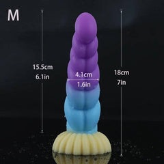 Realistic Monster Dildo – Giant Penis with Suction Cup for Anal and Vaginal Penetration - Passion Pulse Adult