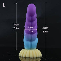 Realistic Monster Dildo – Giant Penis with Suction Cup for Anal and Vaginal Penetration - Passion Pulse Adult