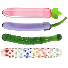 Glass Dildo for G-Spot & Prostate Stimulation – Versatile Butt Plug for Adults - Passion Pulse Adult