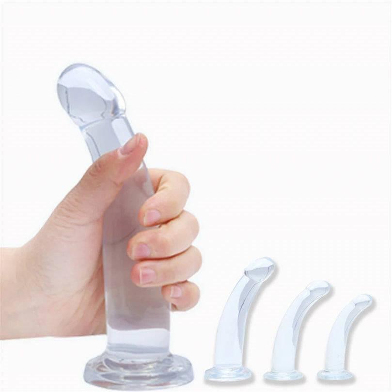 Silicone Dildo with Suction Cup – Anal Plug for Women and Gay Play - Passion Pulse Adult
