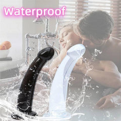 Silicone Dildo with Suction Cup – Anal Plug for Women and Gay Play - Passion Pulse Adult