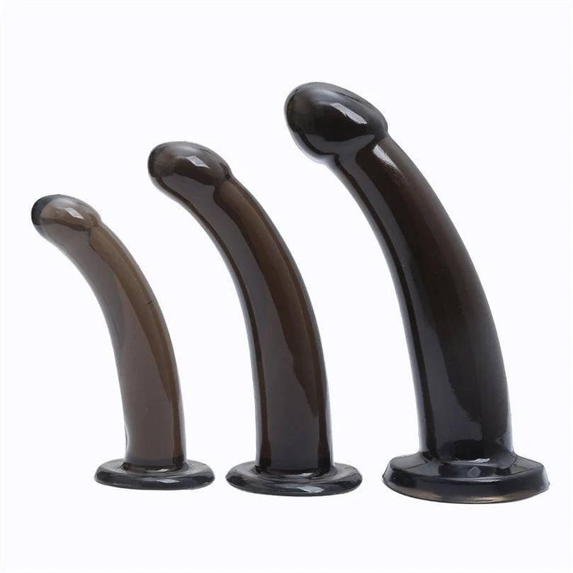 Silicone Dildo with Suction Cup – Anal Plug for Women and Gay Play - Passion Pulse Adult