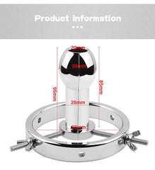 Titan Expand - Stainless Steel Adjustable Dilator - Passion Pulse Adult