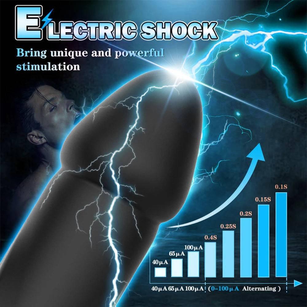 10-Mode Realistic Silicone Dildo Vibrator - Passion Pulse Adult