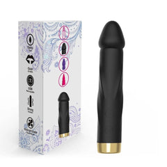 10-Mode Realistic Silicone Dildo Vibrator - Passion Pulse Adult