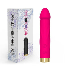 10-Mode Realistic Silicone Dildo Vibrator - Passion Pulse Adult