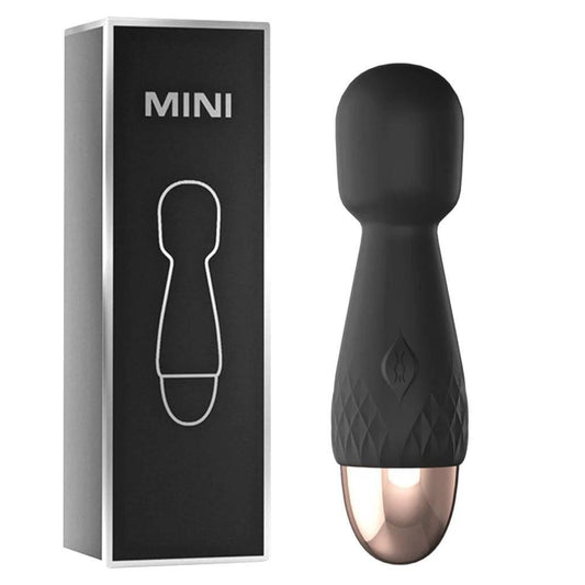 10 Modes Strong Vibration Mini Vibrator: Magic Stick USB Charging Massager, Clitoris and G-Spot Stimulator - Sex Toy for Women, Adults 18+ - Passion Pulse Adult