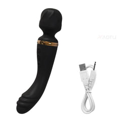 2 Motors AV Vibrator for Women G Spot Clit Clitoris Stimulator USB Rechargeable Vagina Massager Female Sex Toys Adults Goods - Passion Pulse Adult