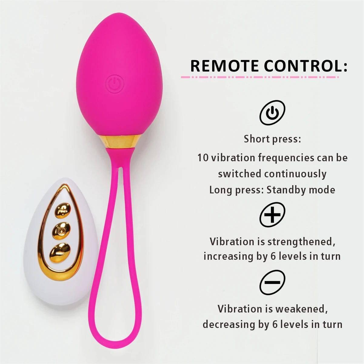 APP-Controlled Wearable Egg Vibrator - Passion Pulse Adult