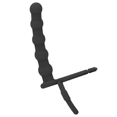 Double Penetration Toy – Anal Beads, Dildo Attachment & Cock Ring for Men & Women - Passion Pulse Adult