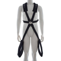 Double Shoulder Strap Assisted Swing Bondage Straps - Passion Pulse Adult
