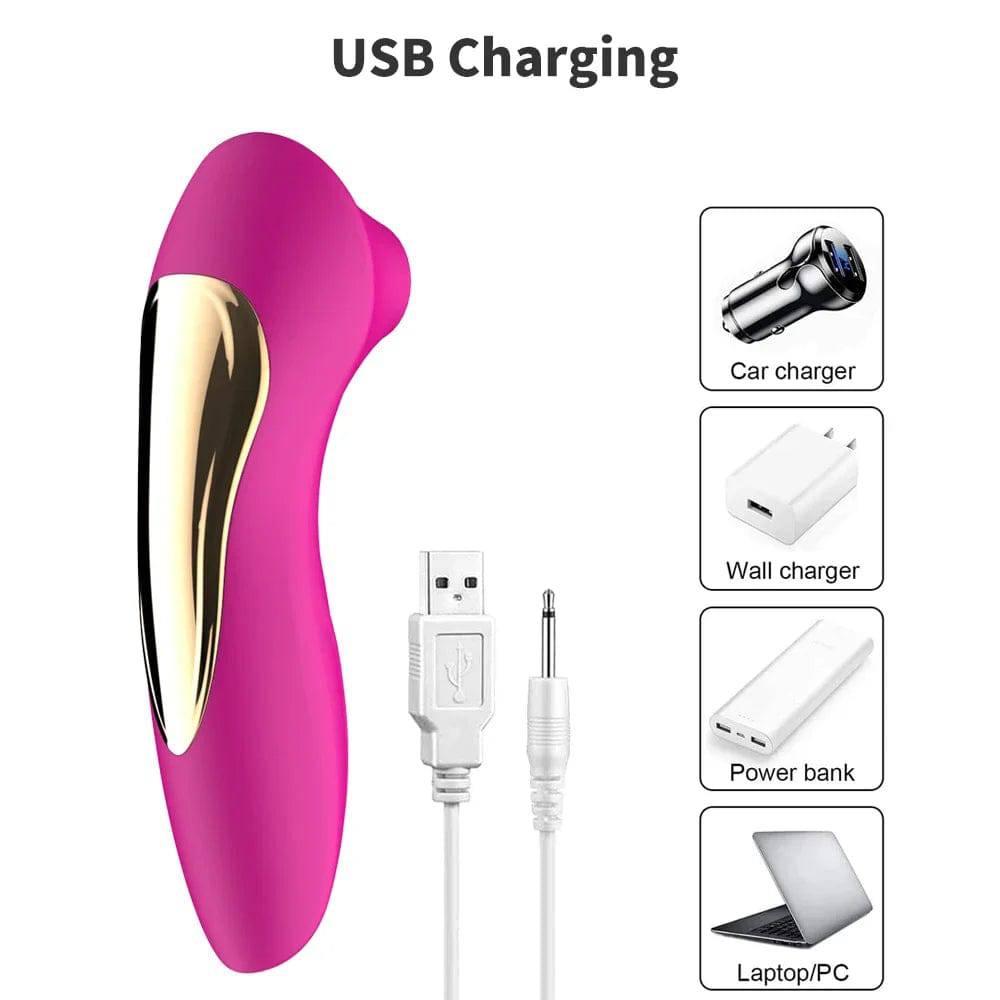 G-Spot Vibrating Sex Toy for Couples – Womanizer Clit Sucker - Passion Pulse Adult