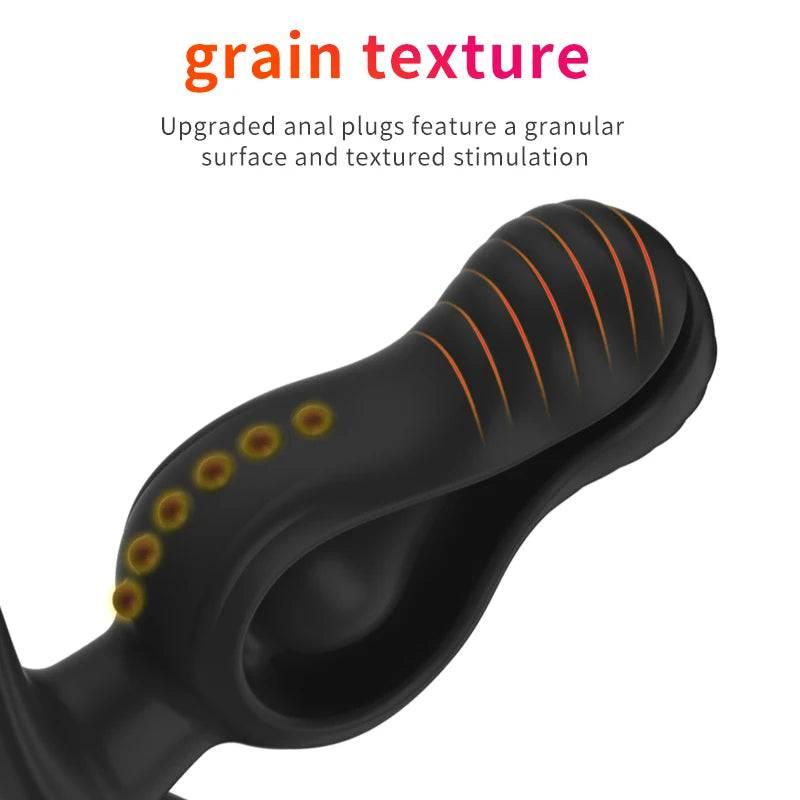 InflataMax - Adjustable Inflatable Plug with Pump - Passion Pulse Adult