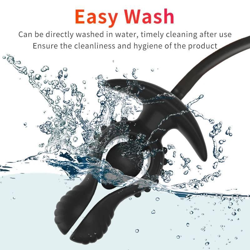 InflataMax - Adjustable Inflatable Plug with Pump - Passion Pulse Adult