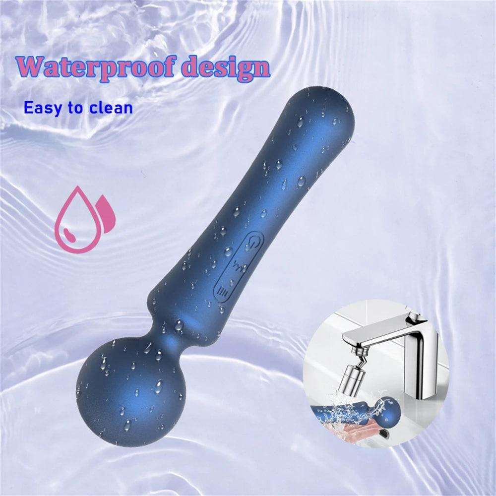 Powerful AV Magic Wand Dildo Vibrator: Vaginal & Clitoris Stimulator for Women - Passion Pulse Adult