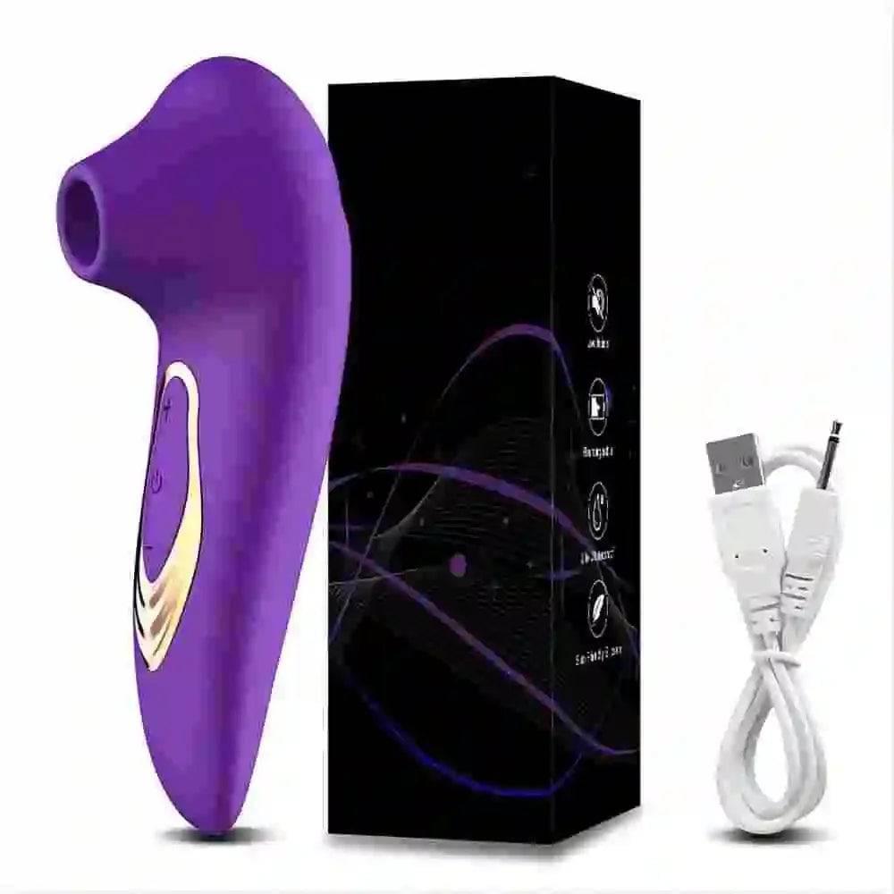 Powerful Clitoris Sucking Vibrator – Clit & Nipple Stimulator - Passion Pulse Adult