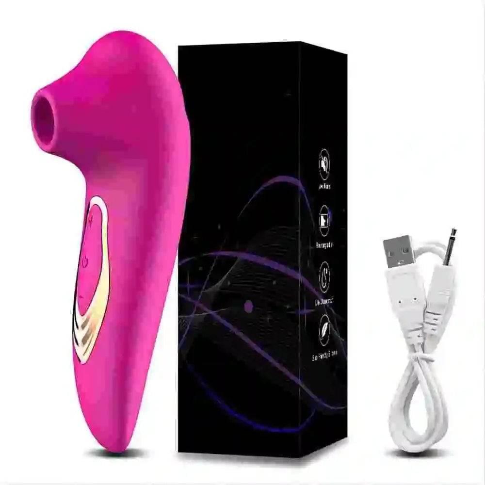 Powerful Clitoris Sucking Vibrator – Clit & Nipple Stimulator - Passion Pulse Adult