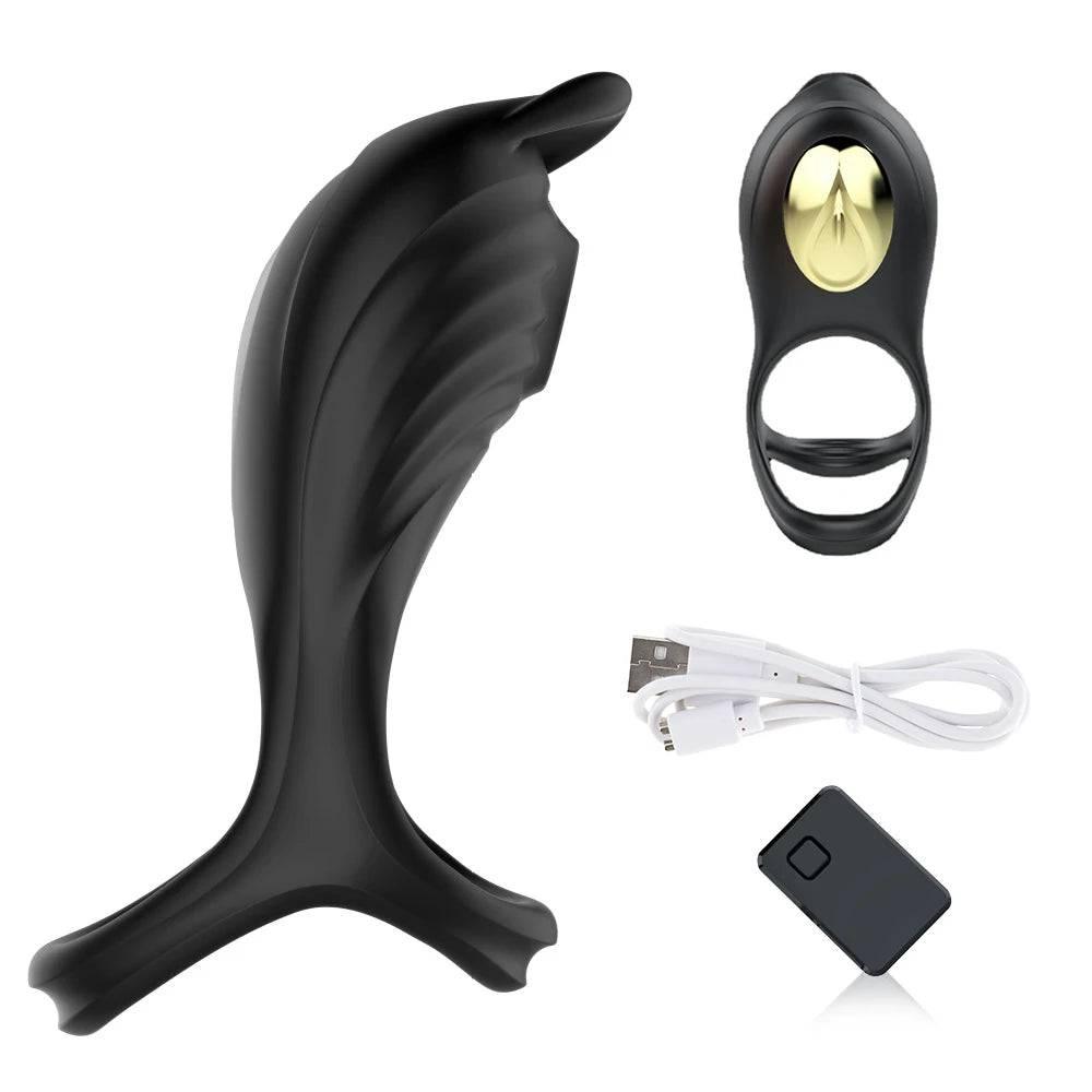PASSION PULSE ADULT Remote Control Cock Ring Vibrator - Passion Pulse Adult