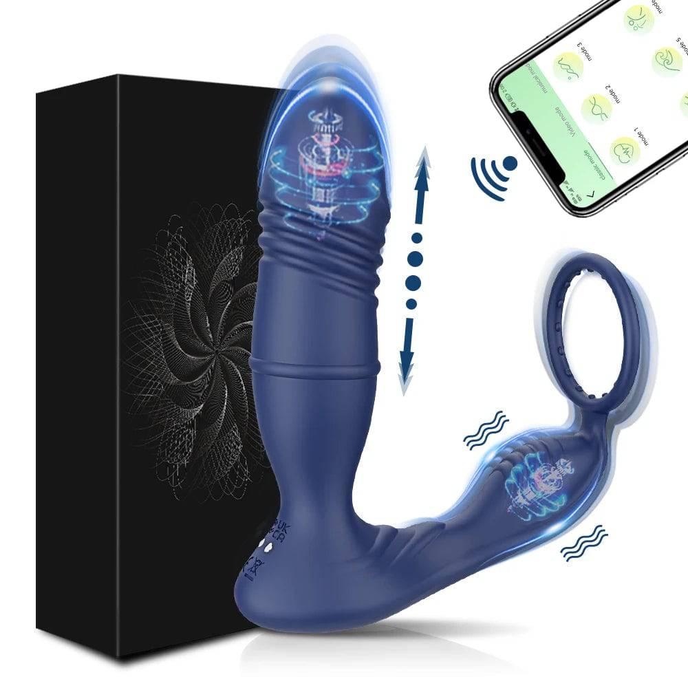 PASSION PULSE Bluetooth APP Vibrator for Men, Remote Prostate Stimulator - Passion Pulse Adult