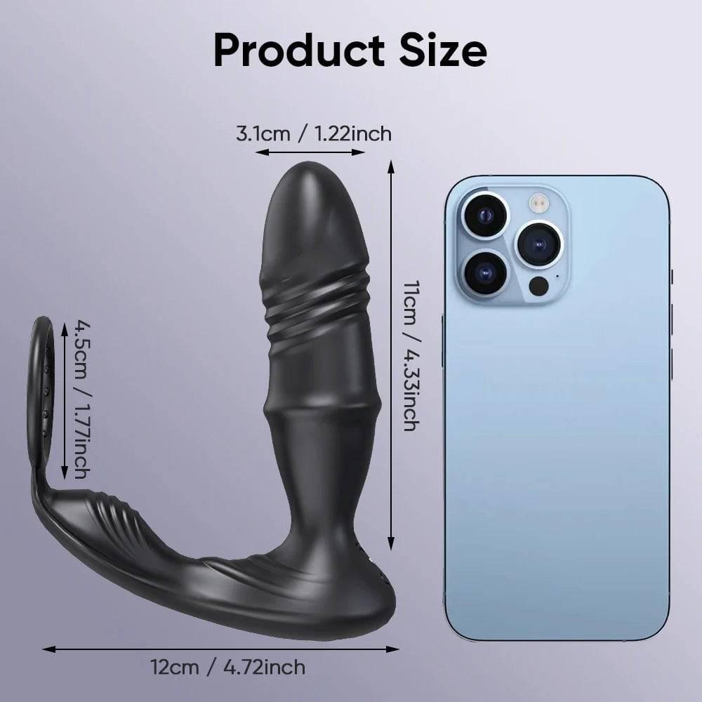 PASSION PULSE Bluetooth APP Vibrator for Men, Remote Prostate Stimulator - Passion Pulse Adult