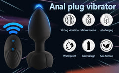 Rose-Shaped Anal Plug - Passion Pulse Adult