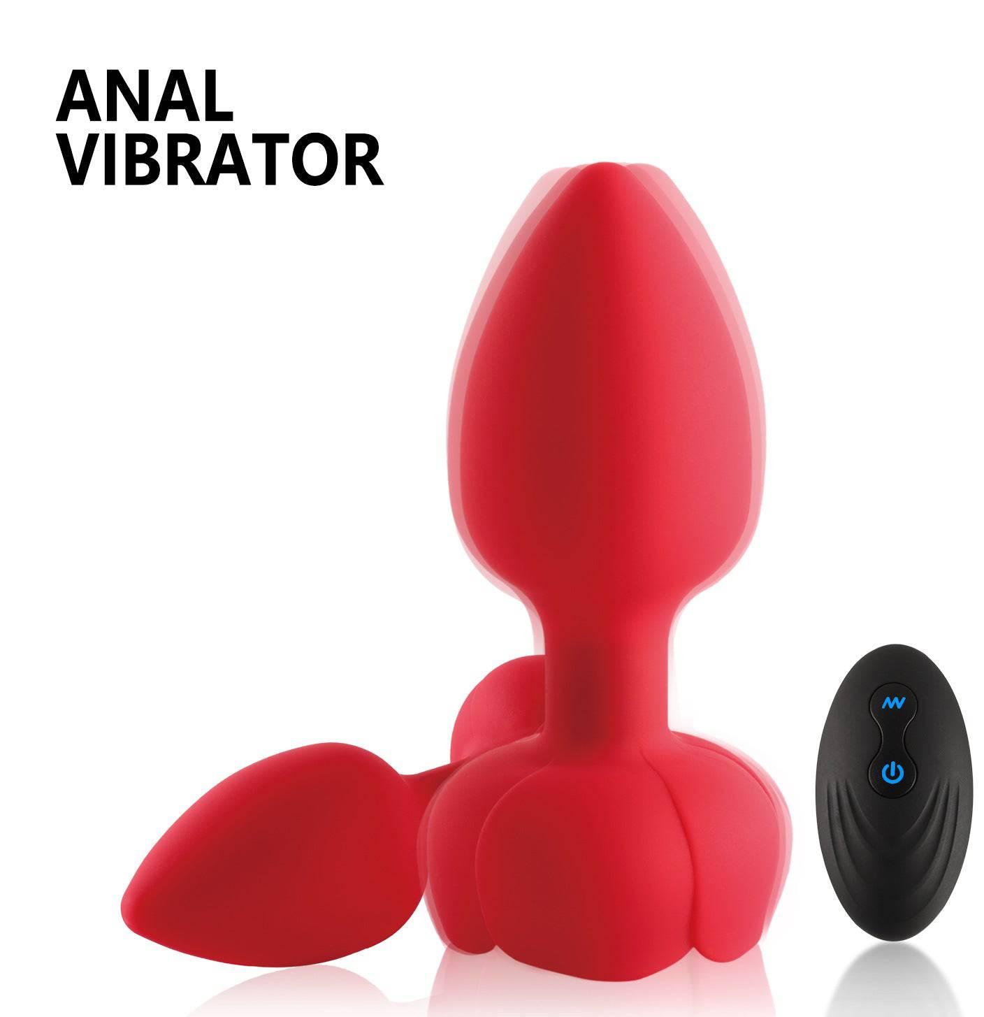 Rose-Shaped Anal Plug - Passion Pulse Adult
