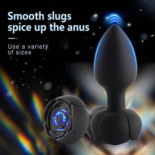 Rose-Shaped Anal Plug - Passion Pulse Adult