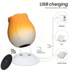 Rose-Shaped Sucking Vibrator – 9 Frequency G-Spot & Nipple Stimulator - Passion Pulse Adult