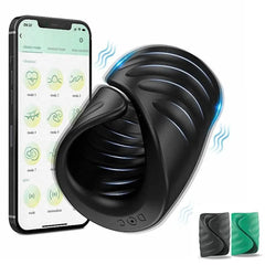 PASSION PULSE APP-Controlled Glans Trainer & Delay Cock Ring Vibrator - Passion Pulse Adult