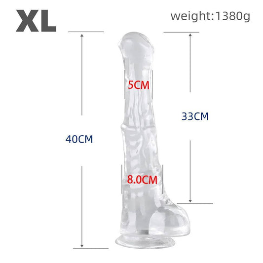 Alien Horse Dildos for Women Huge Monster Mustang Penis Soft Anal Toys Masturbator Animal Dick Lesbian Buttplug Gay Sex Tools - Passion Pulse Adult