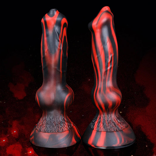 Fantasy Dog Dildo with Knot – Anal Plug for Prostate Massage and Gay Stimulation - Passion Pulse Adult