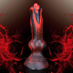 Fantasy Dog Dildo with Knot – Anal Plug for Prostate Massage and Gay Stimulation - Passion Pulse Adult