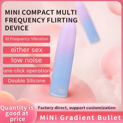 SEVN Mini Vibrator Bullet Massager: Compact Clitoral Stimulator - Passion Pulse Adult