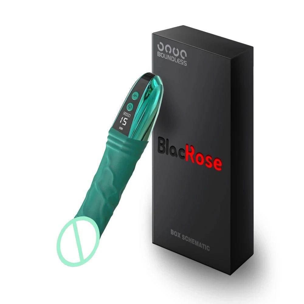 LCD Display 12-Power Vibrator – Clitoris, Nipple & G-Spot Stimulator - Passion Pulse Adult
