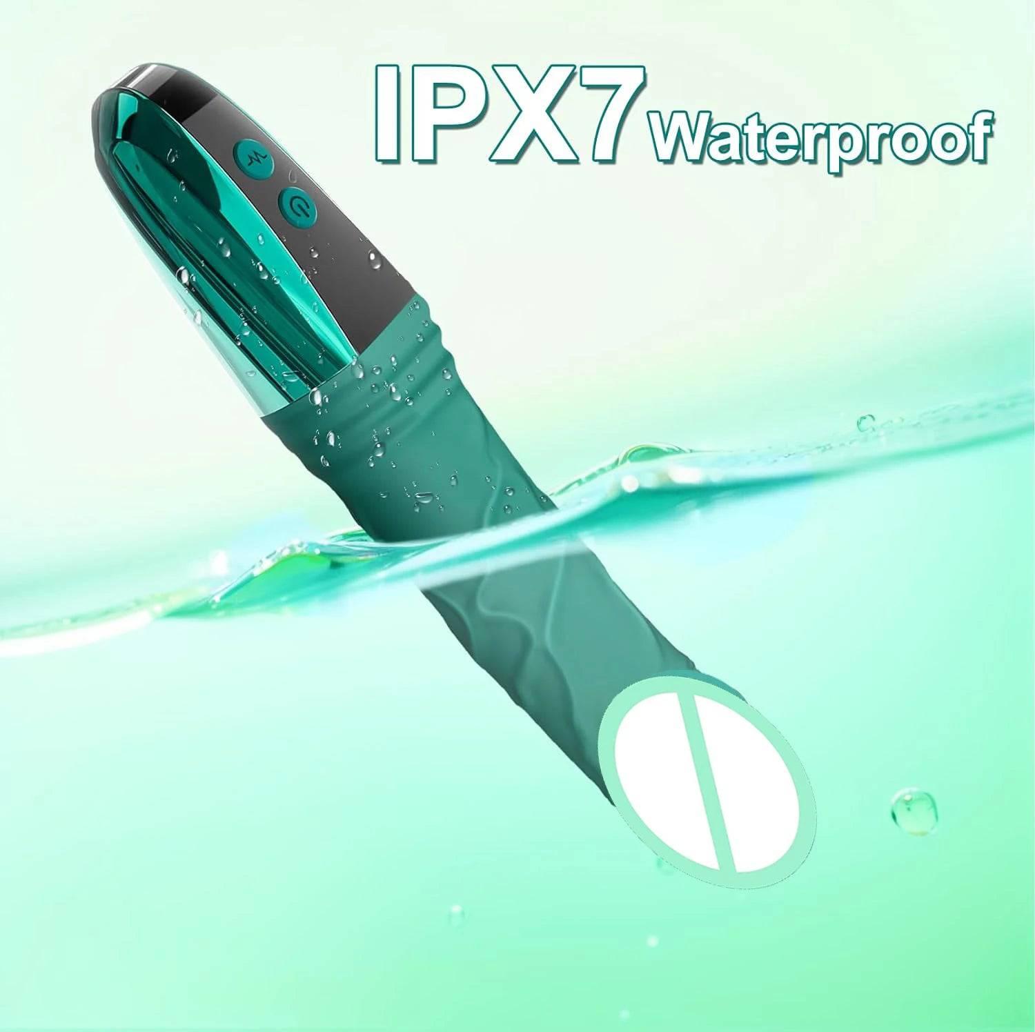 LCD Display 12-Power Vibrator – Clitoris, Nipple & G-Spot Stimulator - Passion Pulse Adult