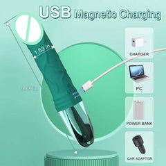 LCD Display 12-Power Vibrator – Clitoris, Nipple & G-Spot Stimulator - Passion Pulse Adult