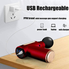 Portable Automatic Dildo Vibrator – Multi-Speed Fascial Massage Gun for Enhanced Pleasure - Passion Pulse Adult