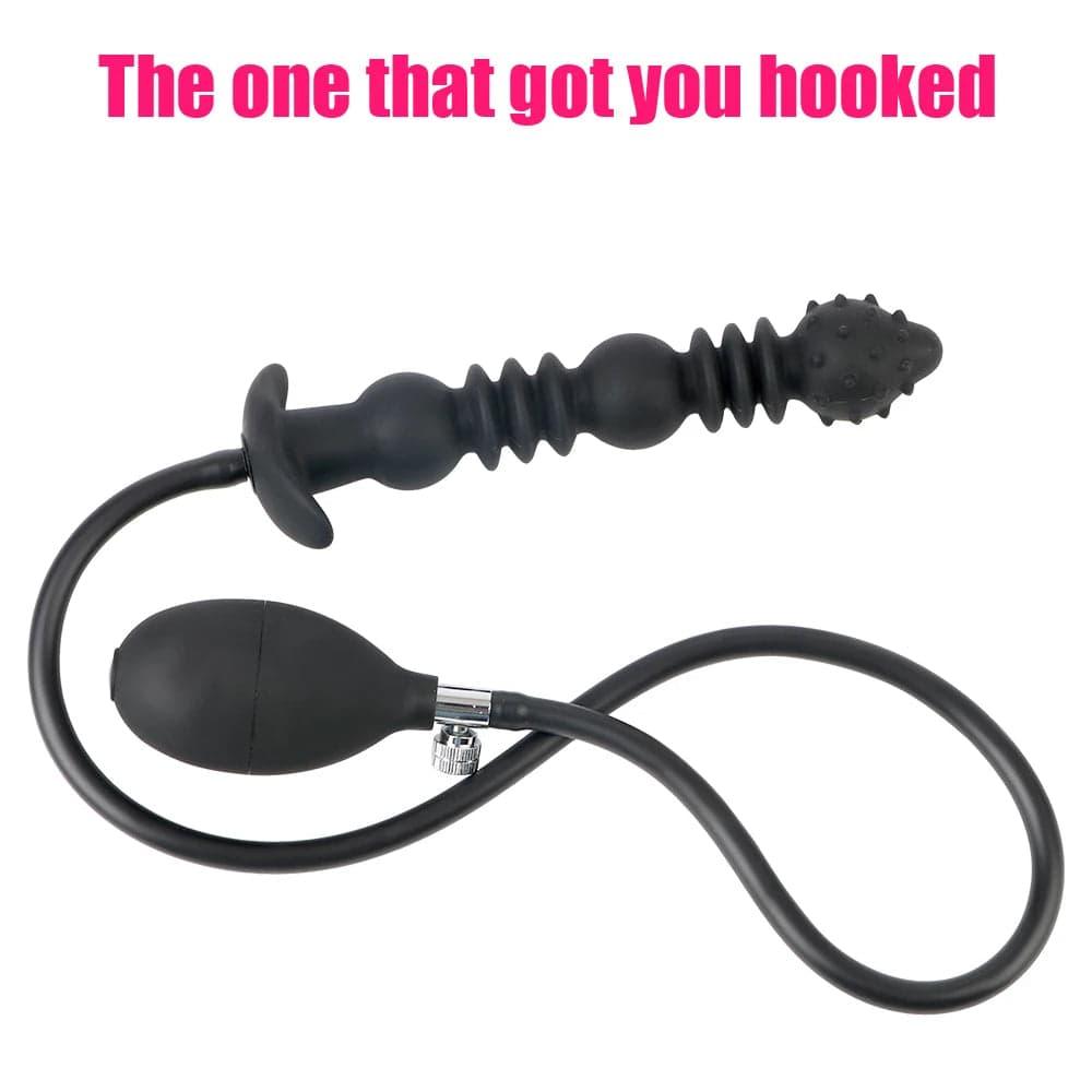 18-52cm AirWave Expander - Inflatable Pleasure Beads - Passion Pulse Adult